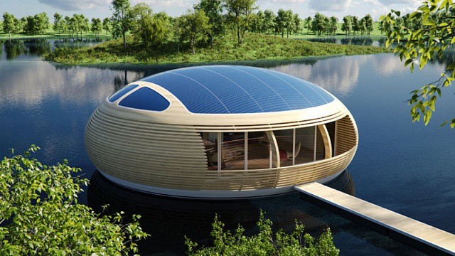 Італійці створили екологічний плаваючий житловий будинок